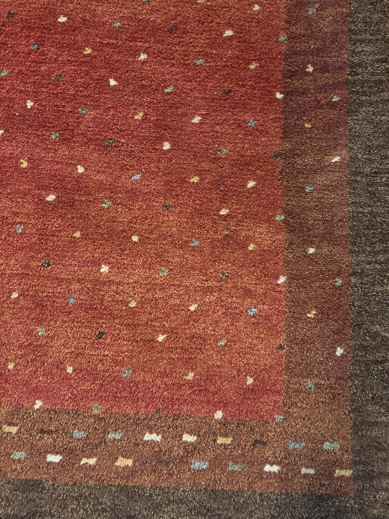 Momeni Desert Gabbeh DG-01 Paprika Area Rug- 5'3X8'