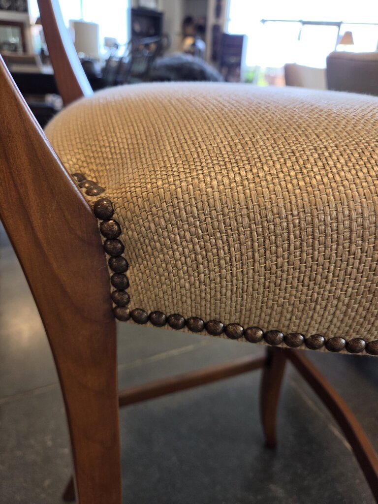 Roche Bobois Curved Back Barstools- Pair