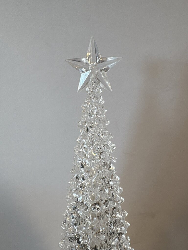 Faux Crystal Light Up Christmas Tree- 9X9X31