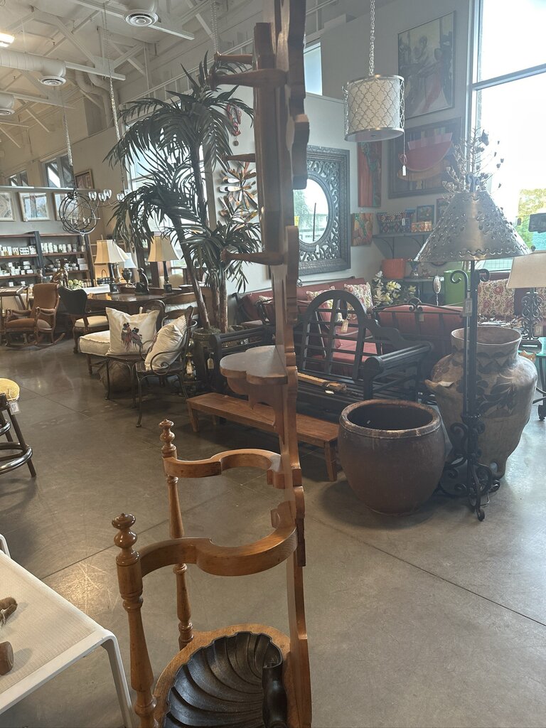 Antique Victorian Hall Tree - 23X14X88H