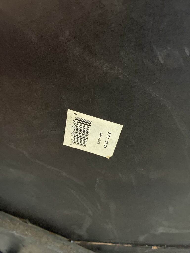 Copper Rectangular End Table W/ Iron Base- 25X28X26H