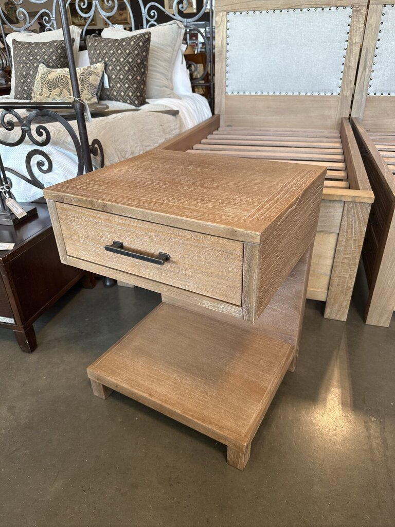 Arhaus Tremont Twin Storage Beds W/ Arhaus Nightstand- Set of 3