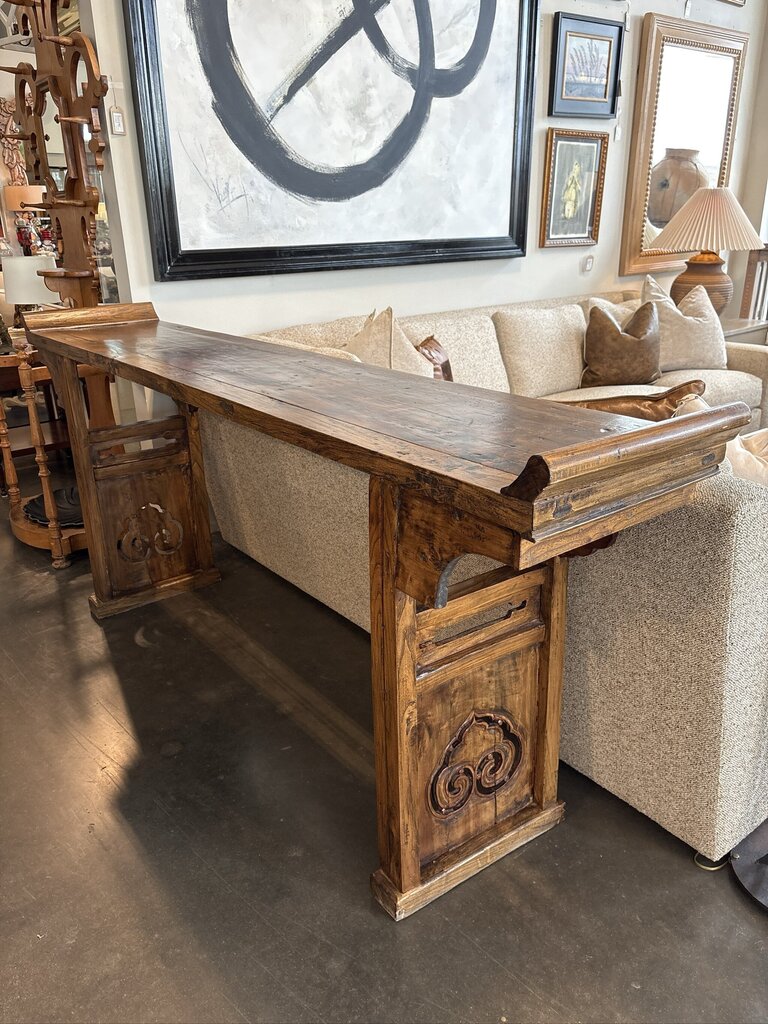 Vintage Chinese Altar Table- 90X18X40