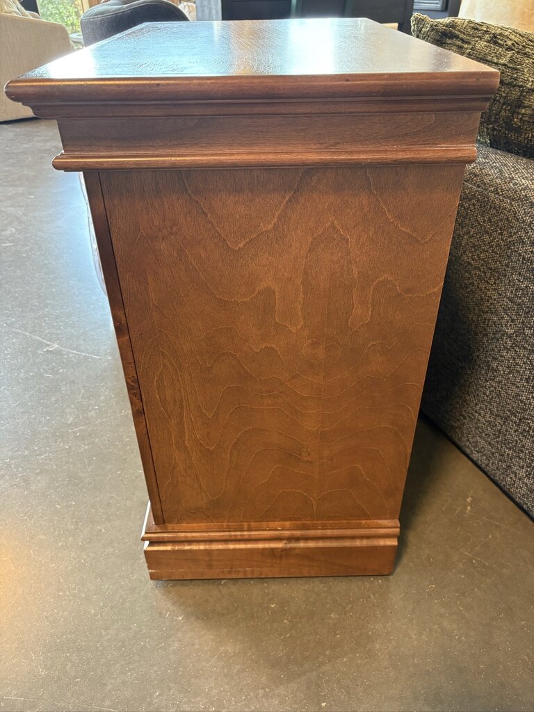 Stone Creek 2 Drawer Nightstand- 29X18X32H- AS IS