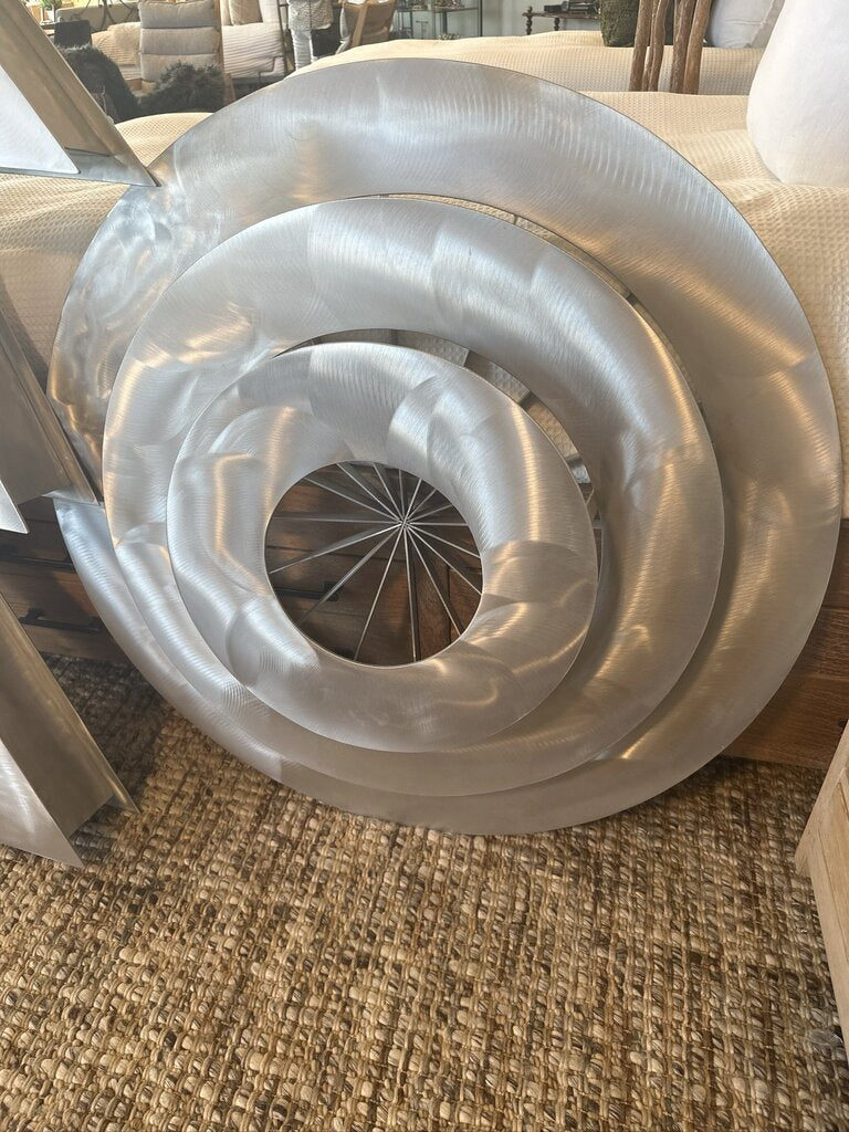 Original Aluminum Sculpture By Steven Zaluski- 60X10X60