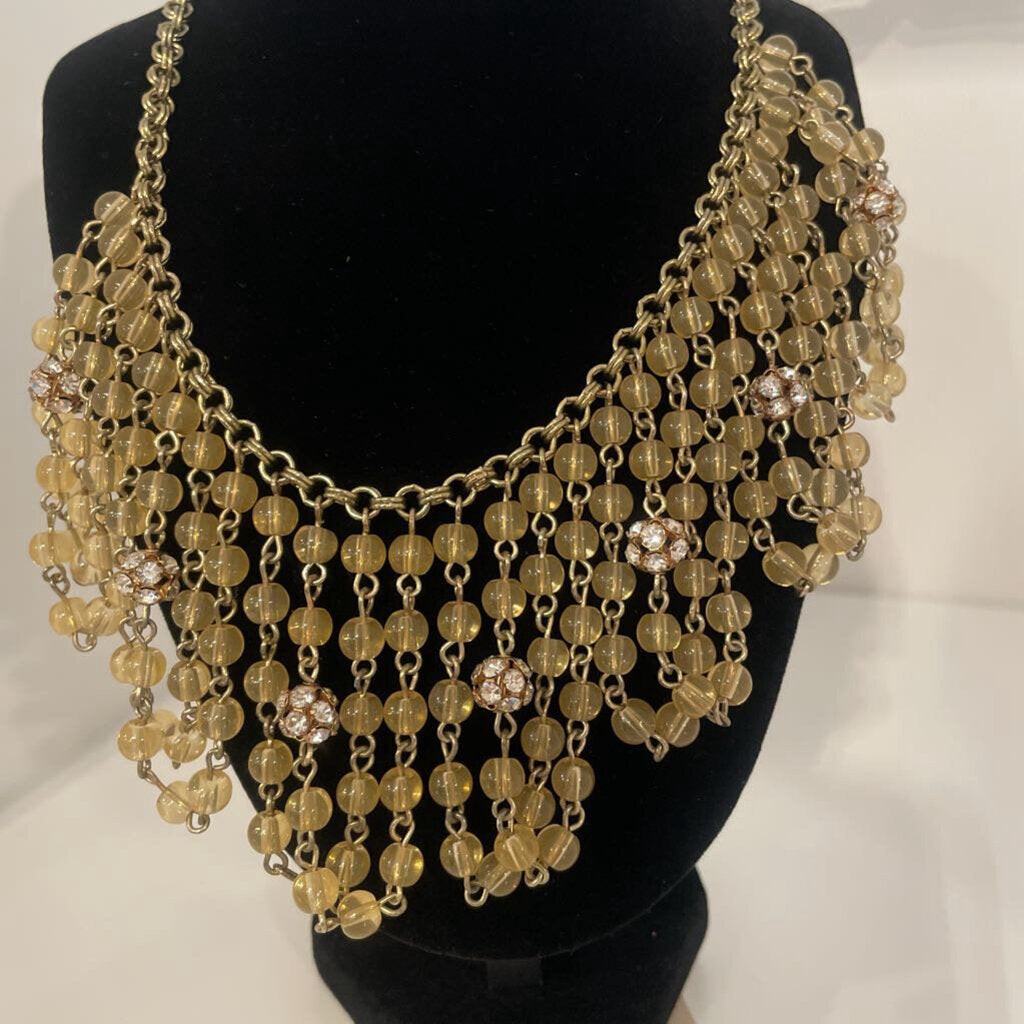 Antique Beaded J. Crew Necklace