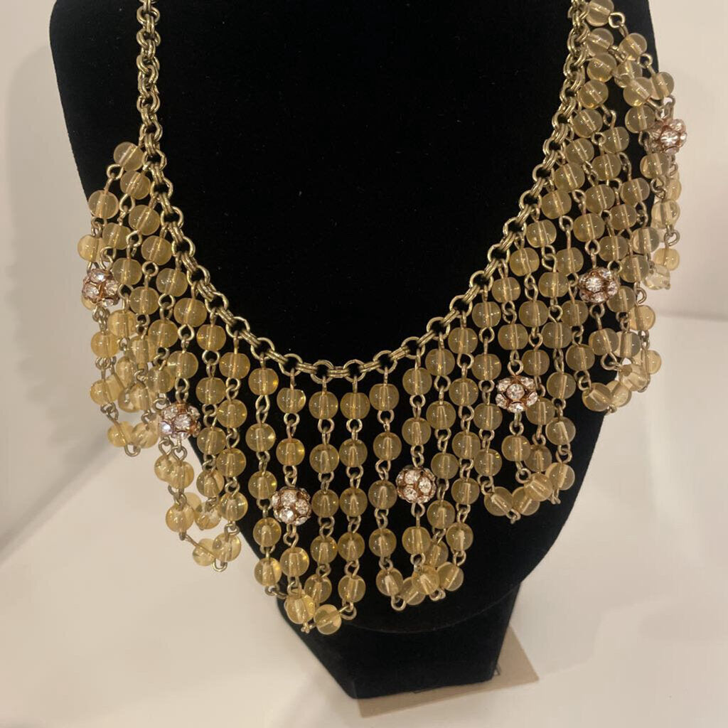 Antique Beaded J. Crew Necklace