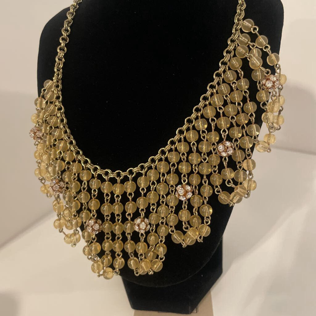 Antique Beaded J. Crew Necklace