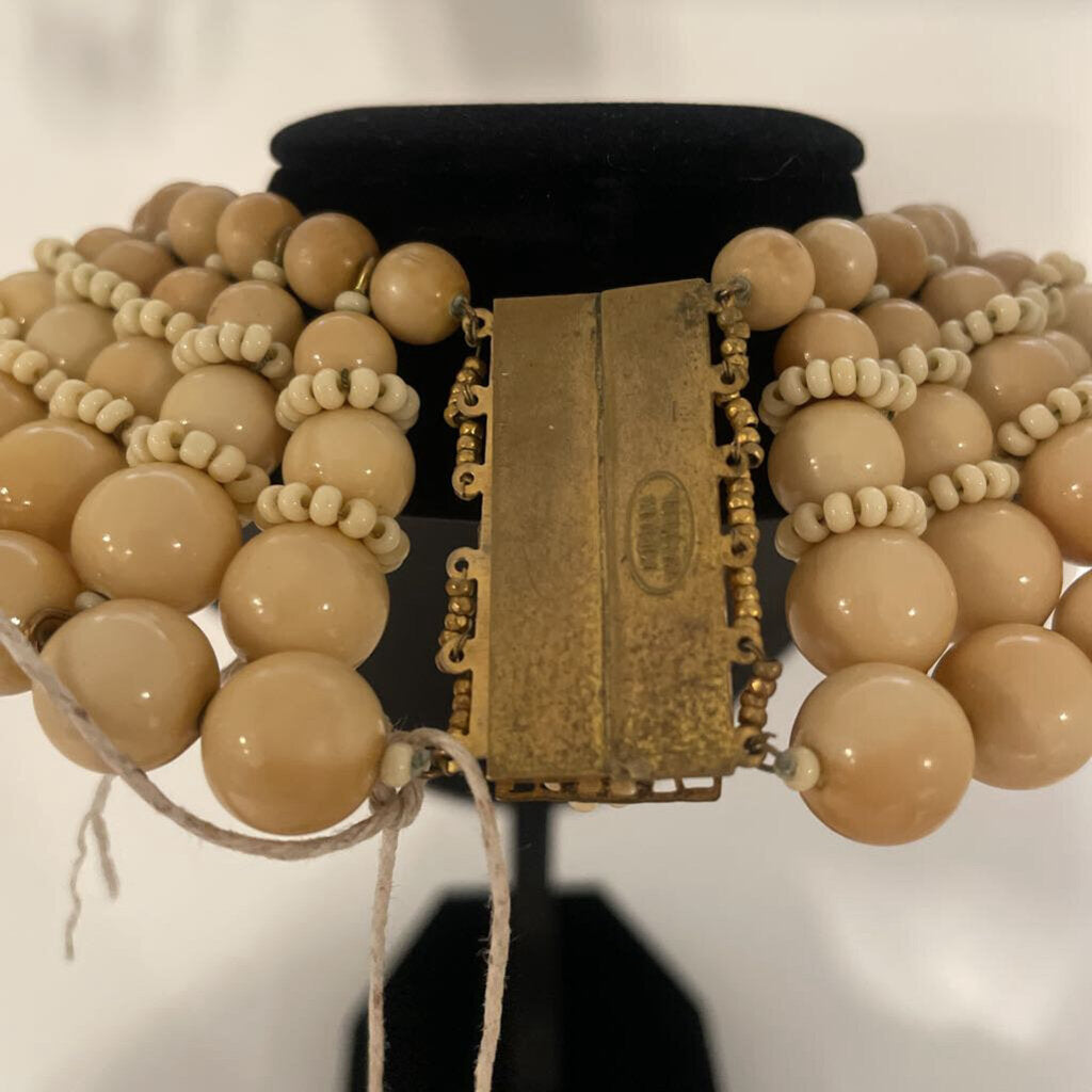 Vintage Miriam Haskell Necklace & Earrings