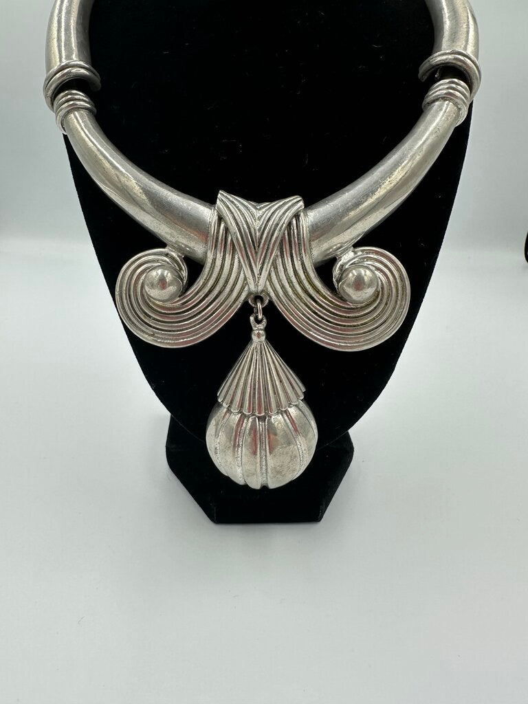 Vintage Silvertone Choker