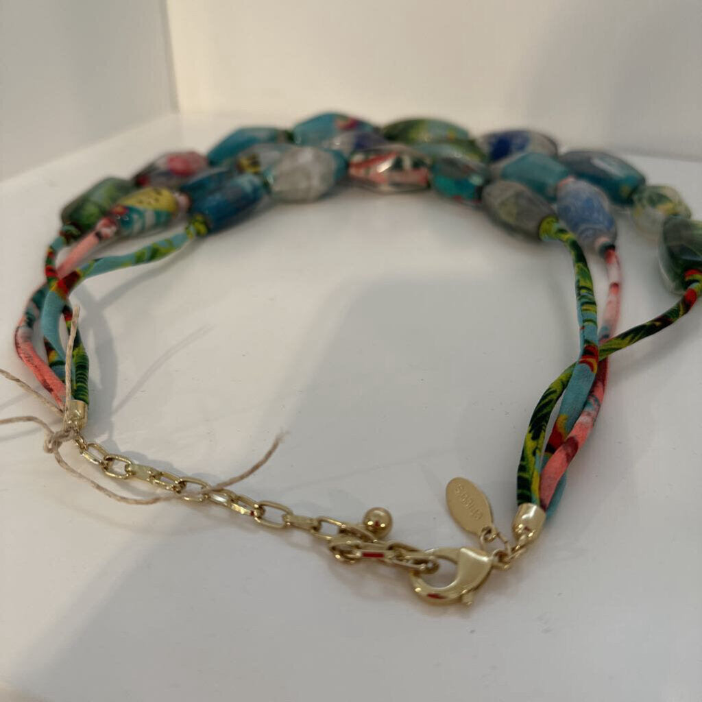 Chico's Large Bead Statement Necklace