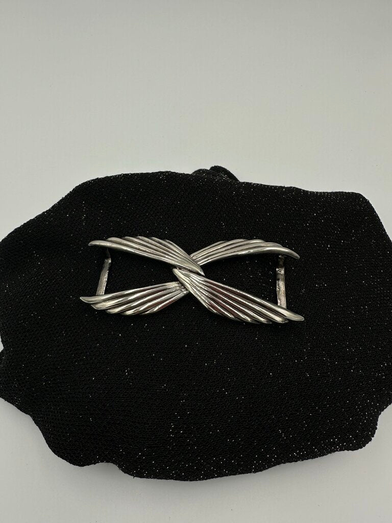 Vintage Silver Tone Belt Buckle
