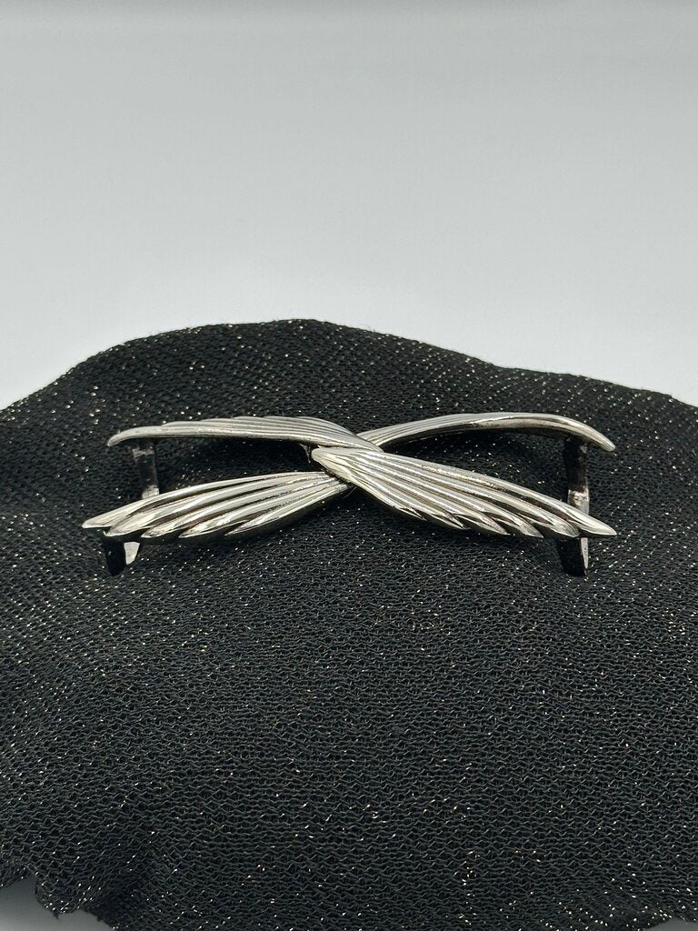 Vintage Silver Tone Belt Buckle
