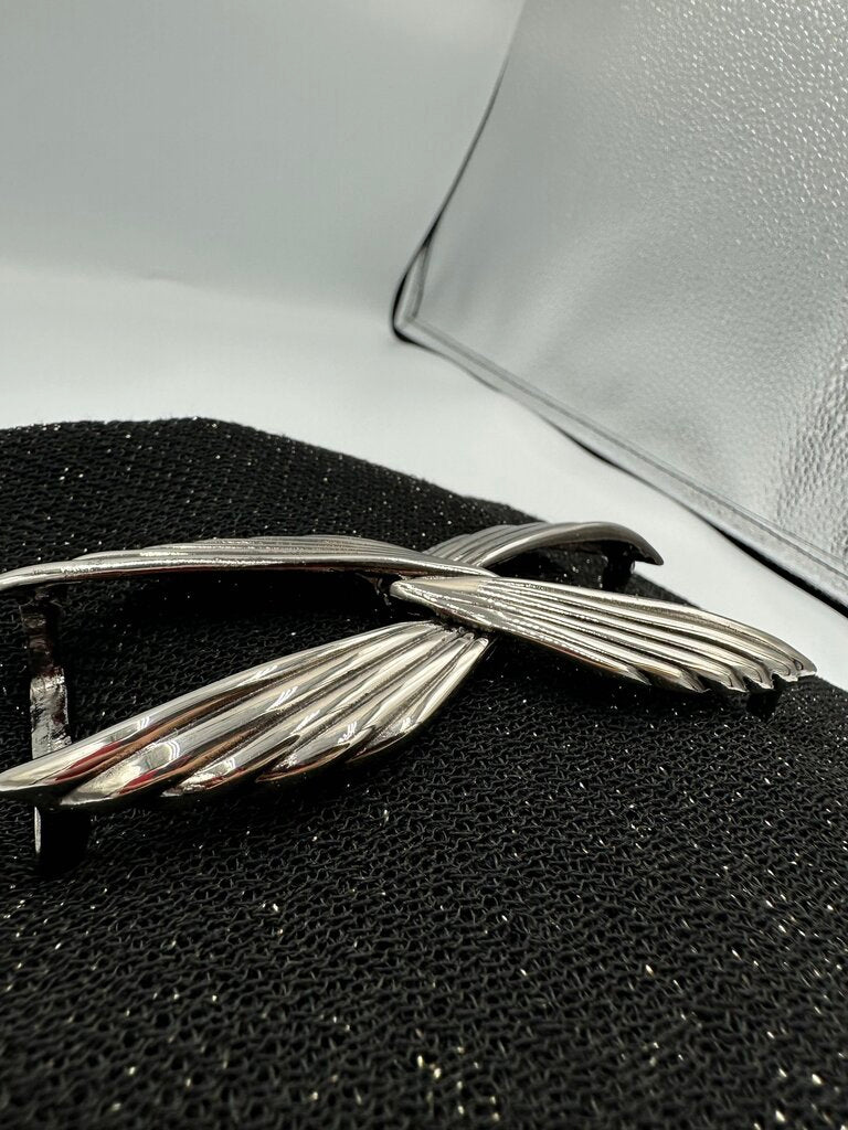 Vintage Silver Tone Belt Buckle