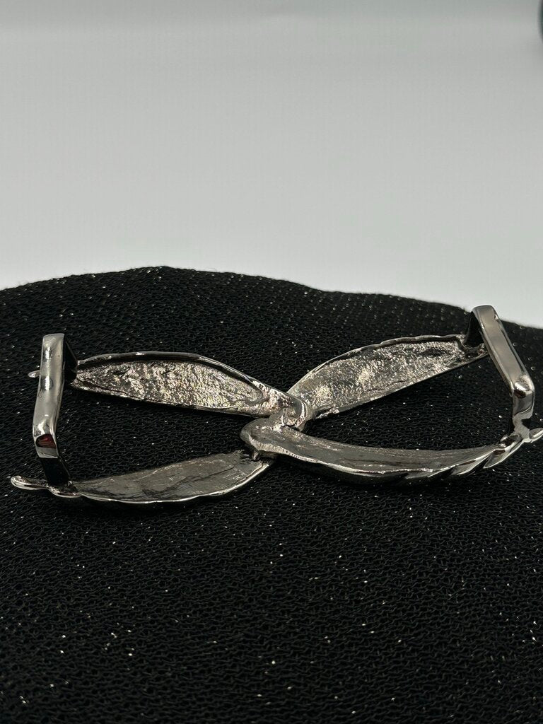 Vintage Silver Tone Belt Buckle