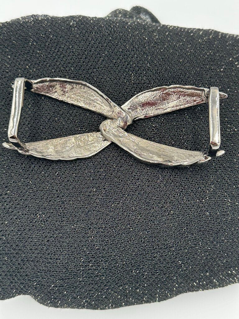Vintage Silver Tone Belt Buckle