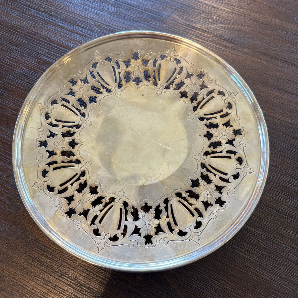 Sheffield Design Silver Plate Dish - 9.5"