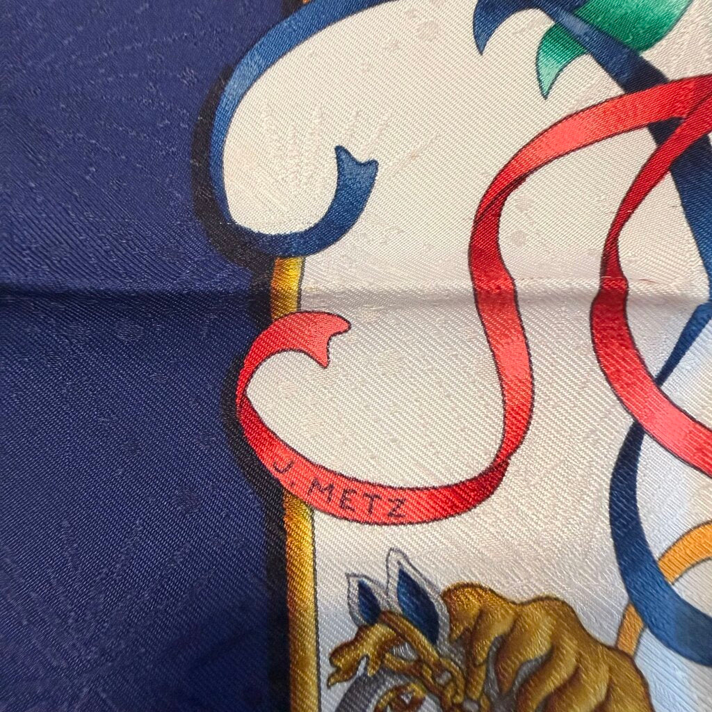 Hermes Luna Park Vintage Silk Scarf- 90cm