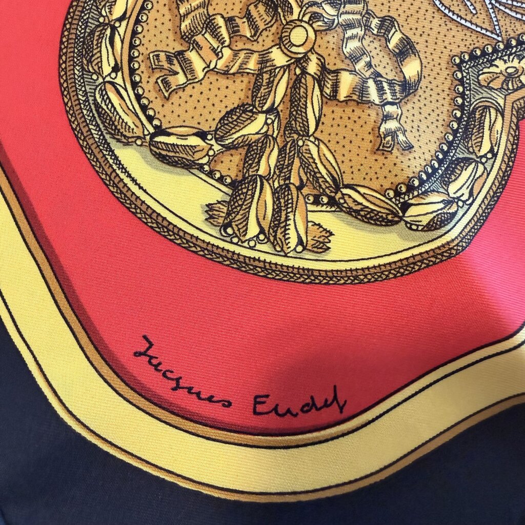 Hermes Grand Apparat Vintage Silk Scarf- 90cm