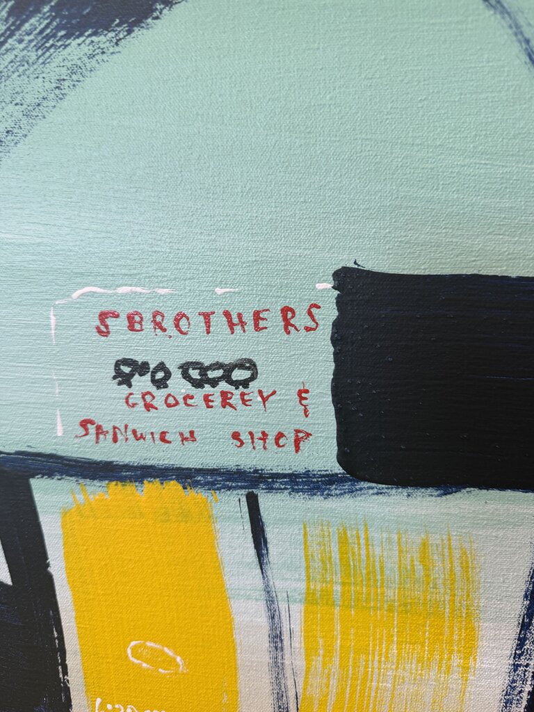 5 Brothers Original Art by J Klein - 36X24H
