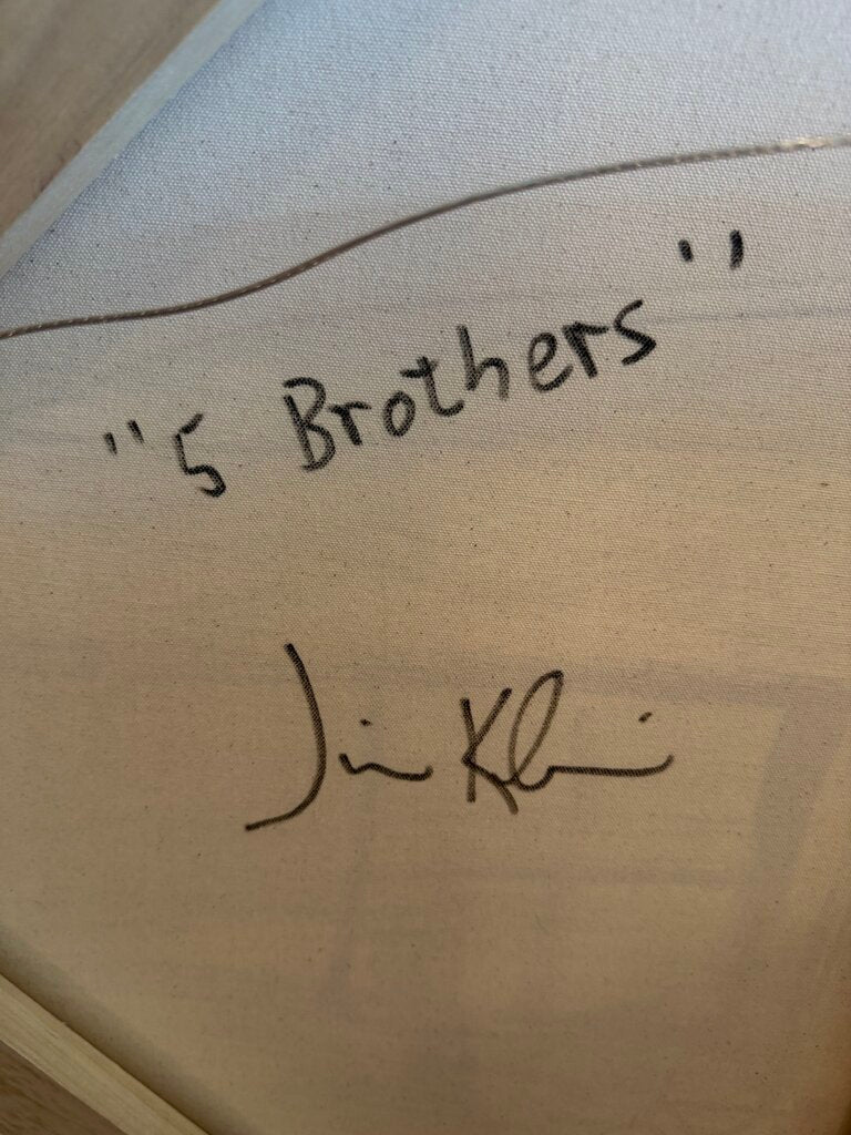 5 Brothers Original Art by J Klein - 36X24H