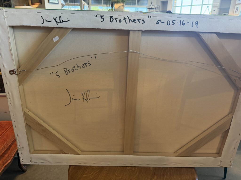 5 Brothers Original Art by J Klein - 36X24H