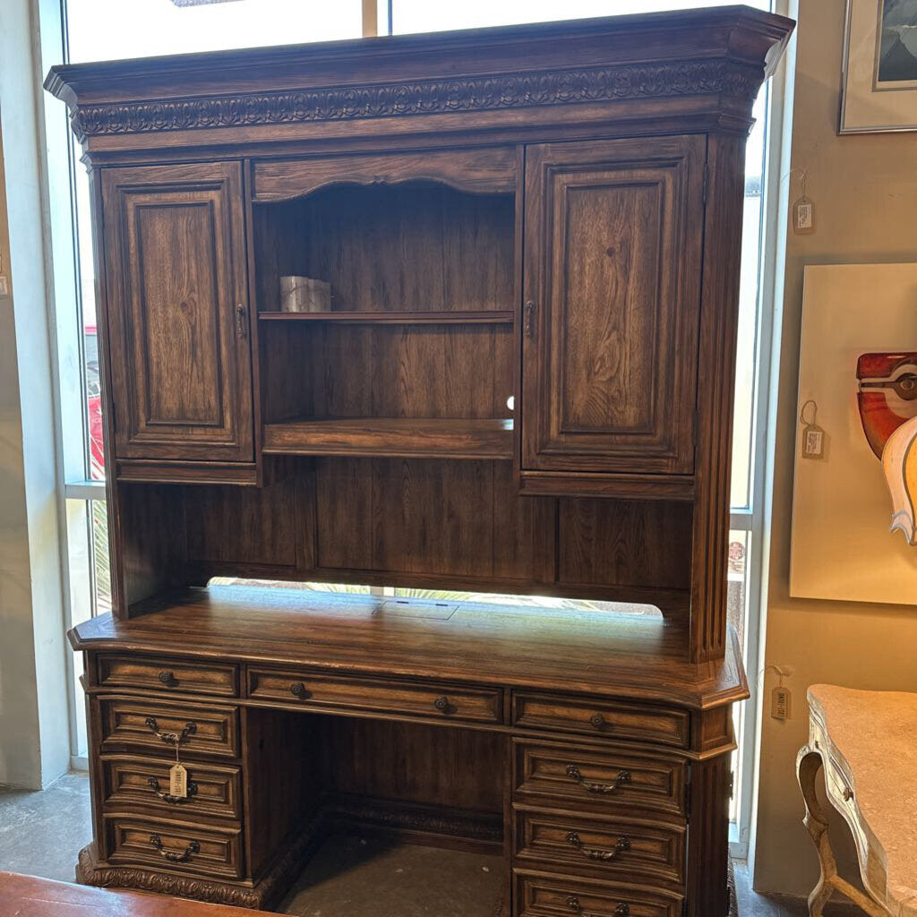 Hooker Rhapsody Computer Credenza Desk - 73X24X90H - AS IS