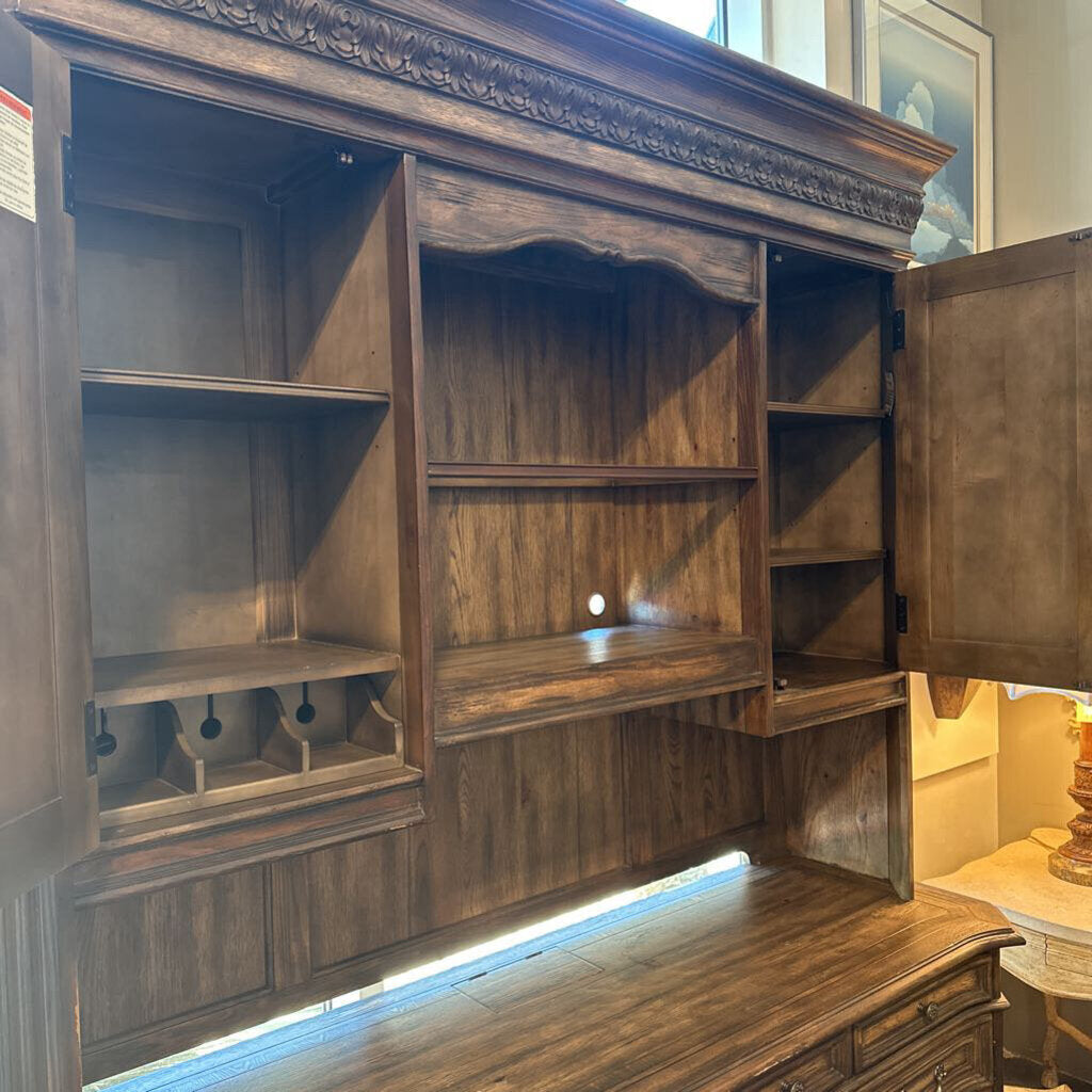 Hooker Rhapsody Computer Credenza Desk - 73X24X90H - AS IS