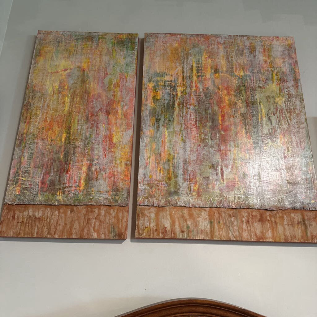 Slickrock Maze Art By Hilario Gutierrez-36X48 & 24X48