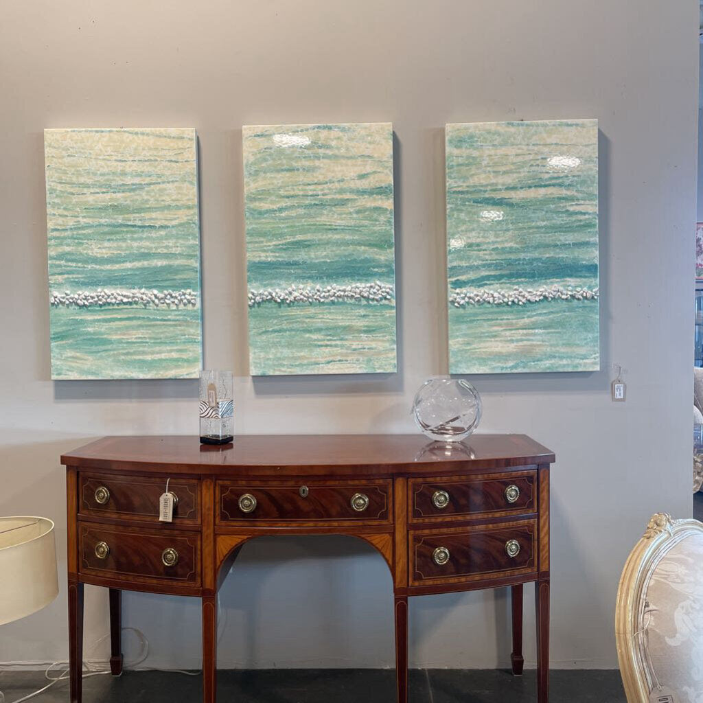 Tiny Dancer Triptych by Nicholas Vicknair - 24X40H