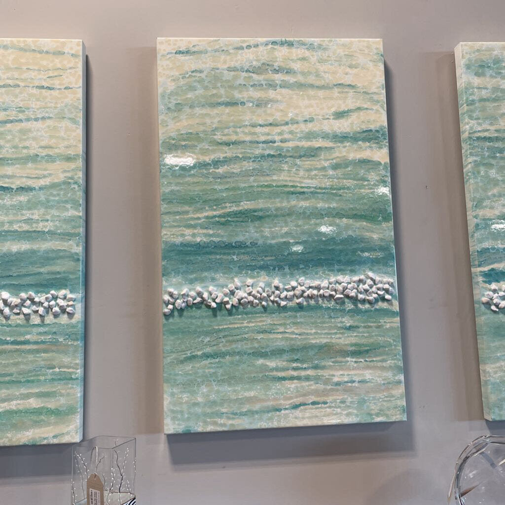Tiny Dancer Triptych by Nicholas Vicknair - 24X40H