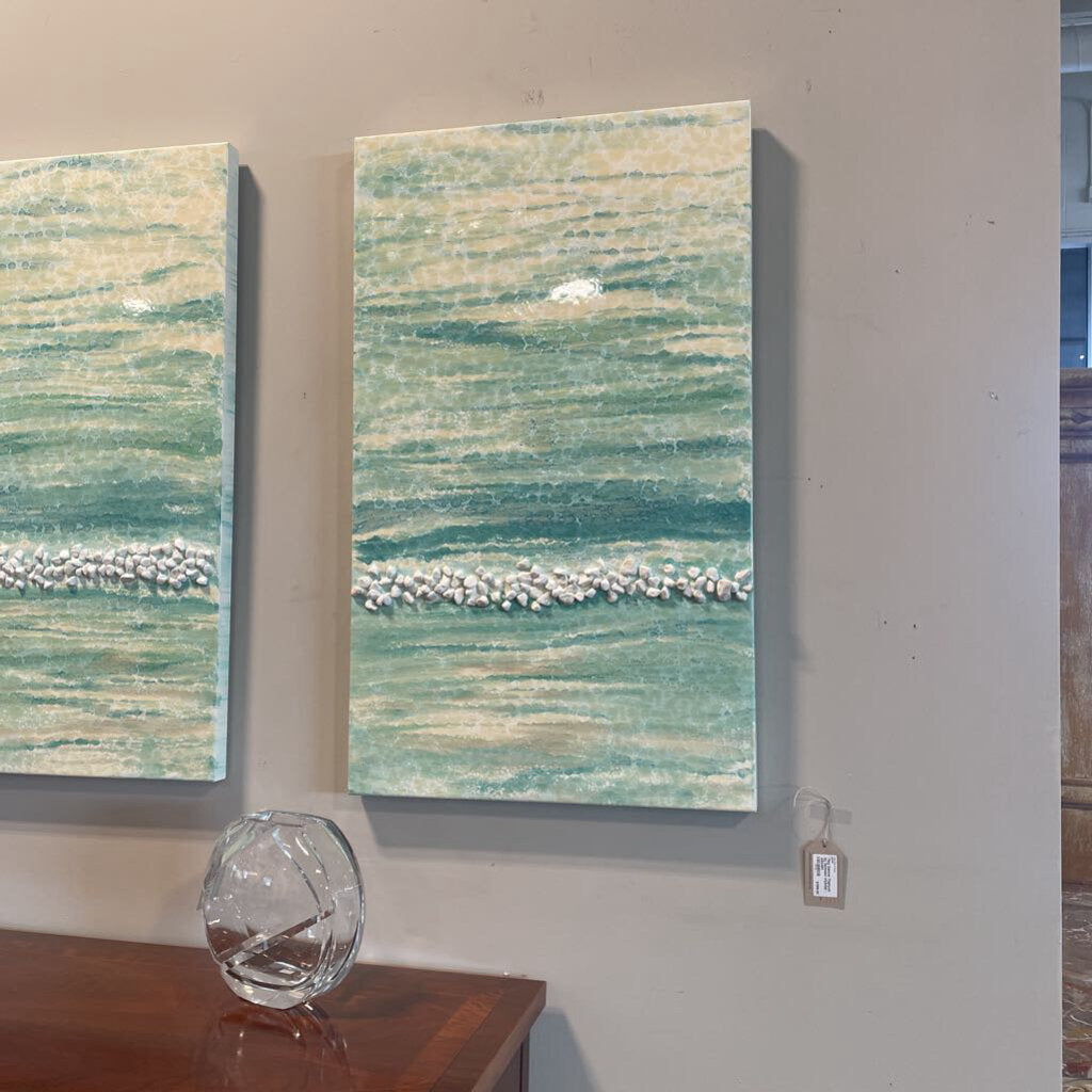 Tiny Dancer Triptych by Nicholas Vicknair - 24X40H