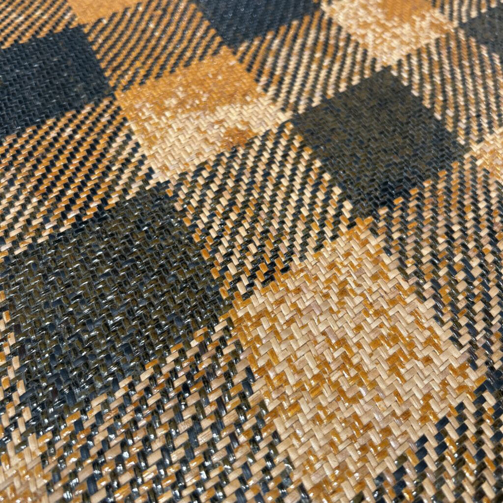 Mackenzie Childs Hand Carved Ajiro Table- 48X31H- AS IS