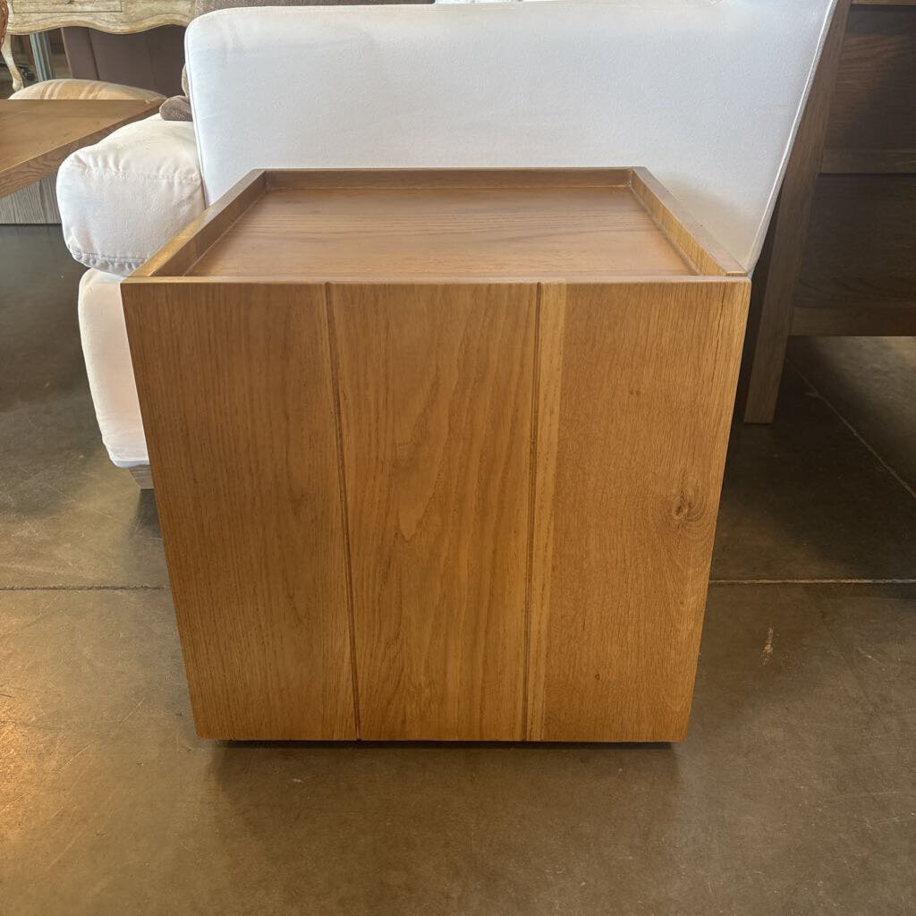 Moe's Home Collection Plank Nightstands- Pair- 19X18X18