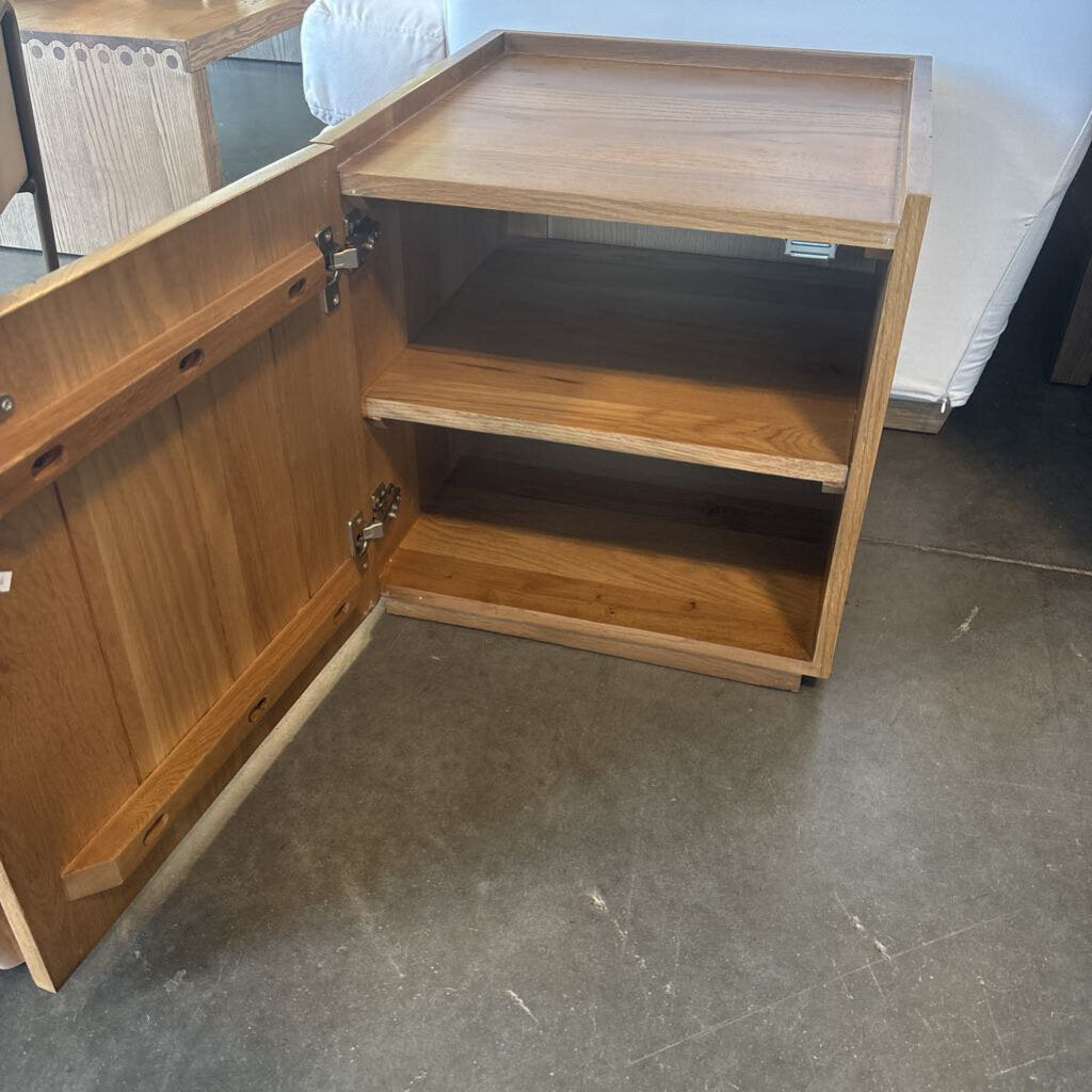 Moe's Home Collection Plank Nightstands- Pair- 19X18X18