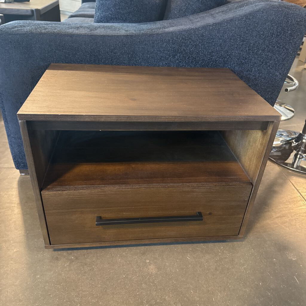 Safavieh Poesy 1 Drawer Nightstand- Pair- 25X16X18H