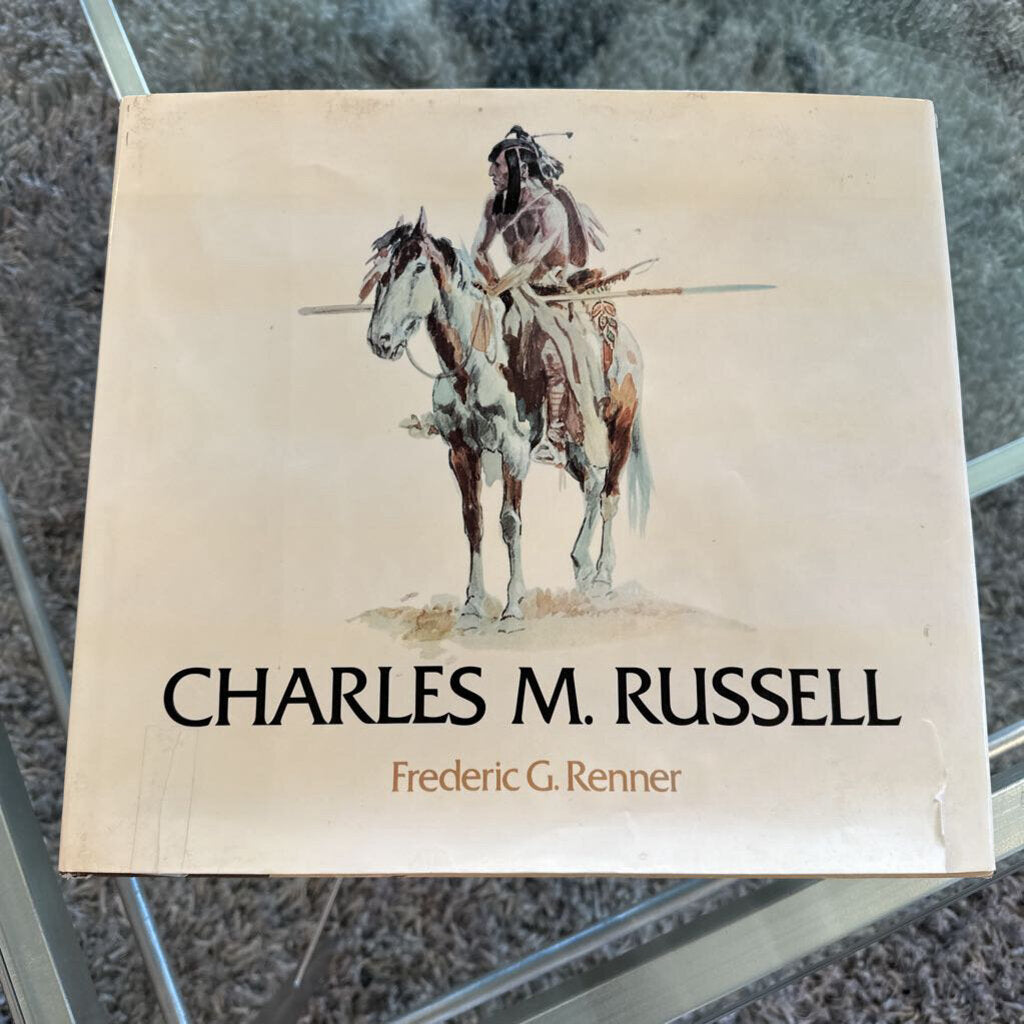 Charles M. Russell Book by Frederic G. Renner