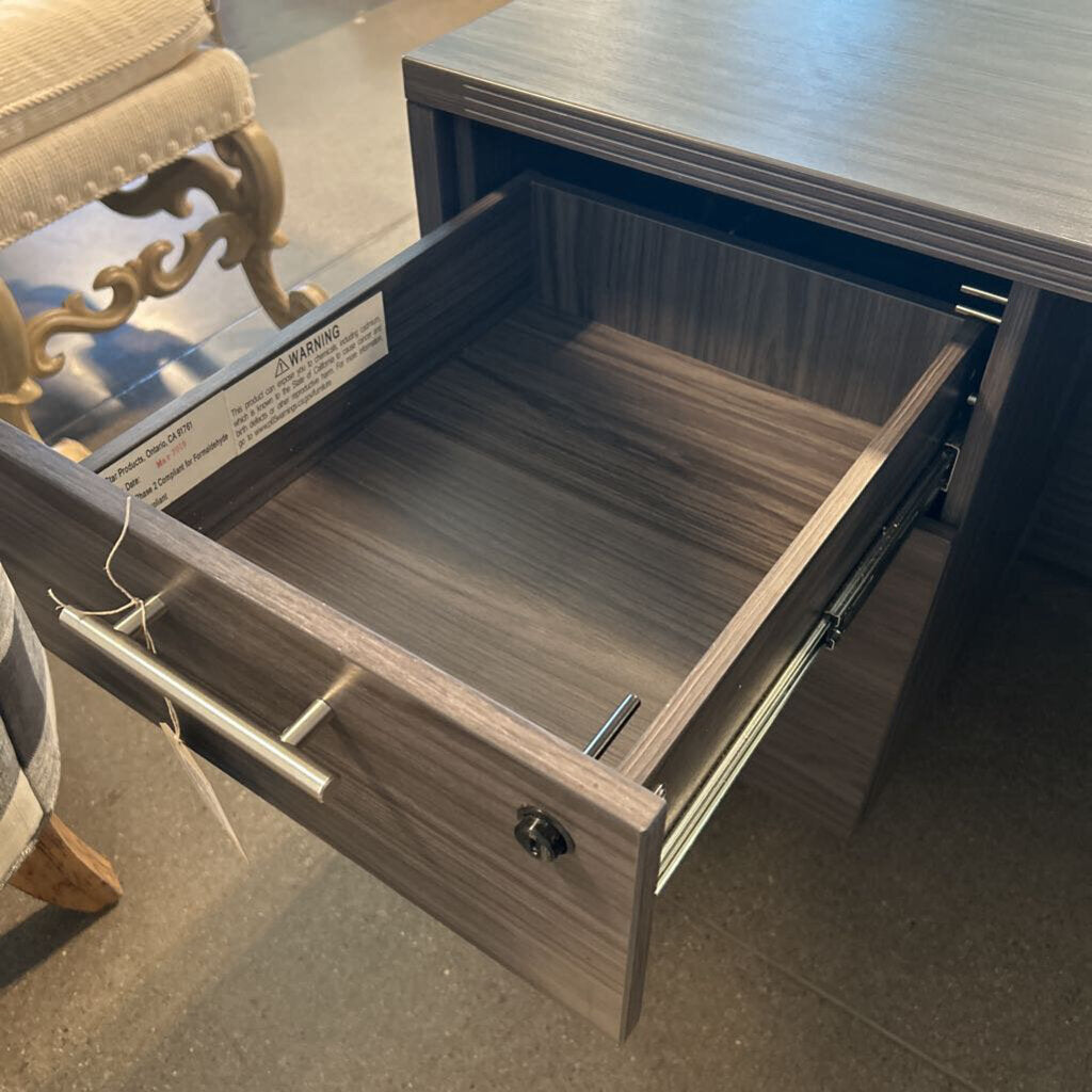 Office Star Napa Desk W/File Drawer-30X66X291/2H