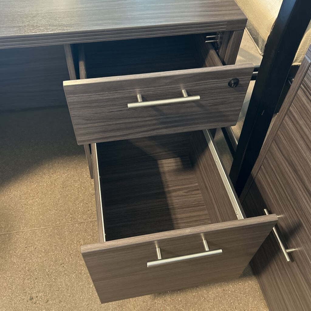 Office Star Napa Desk W/File Drawer-30X66X291/2H