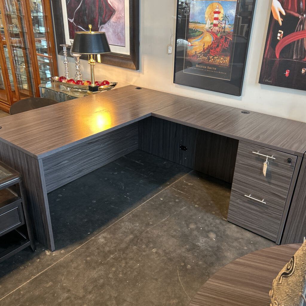 Office Star Napa L Desk-77X66X29/12H