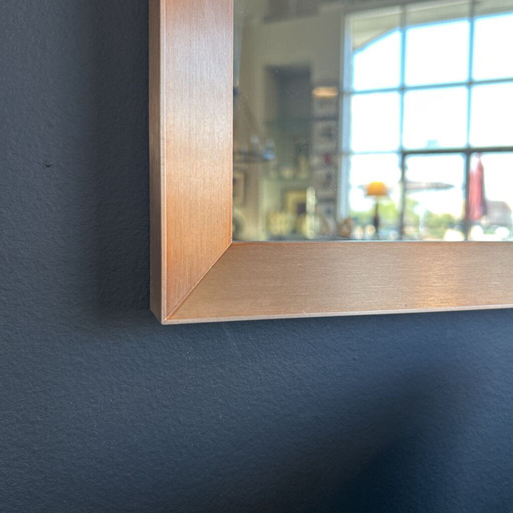 West Elm Deep Frame Rectangle Metal Mirror - 24.5X36