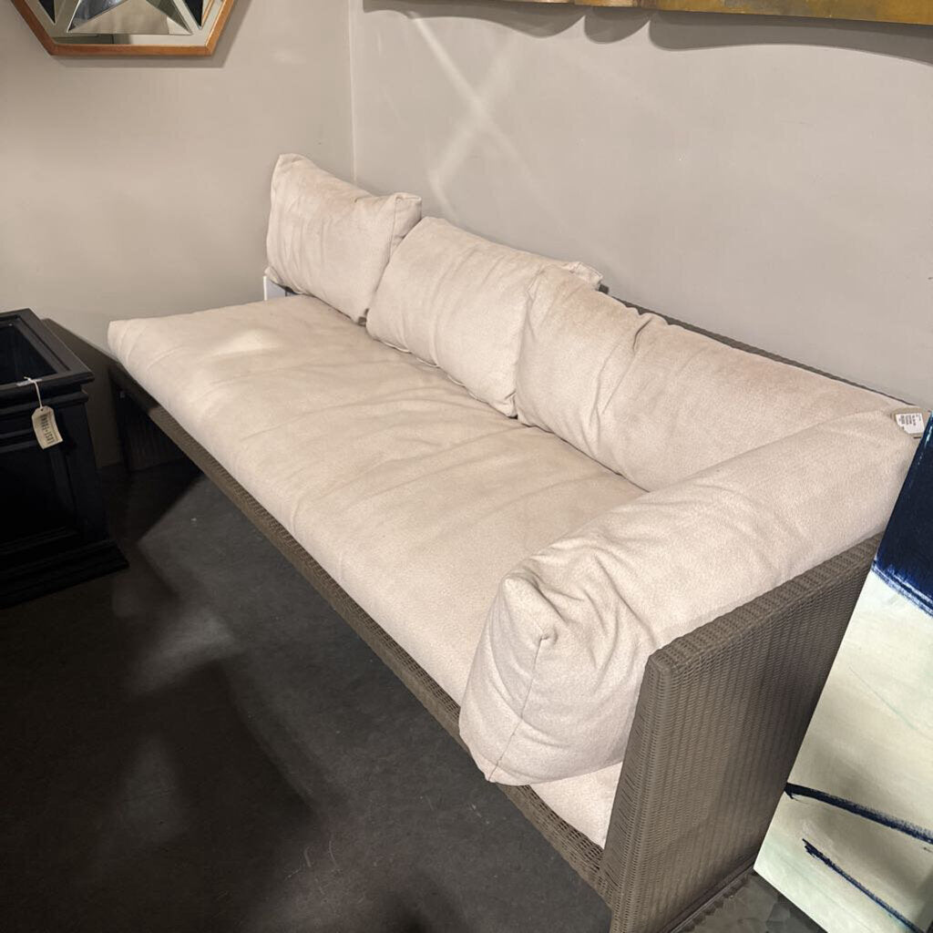 Tribu One Arm Sofa/Chaise - 77X32X26.5H- AS IS
