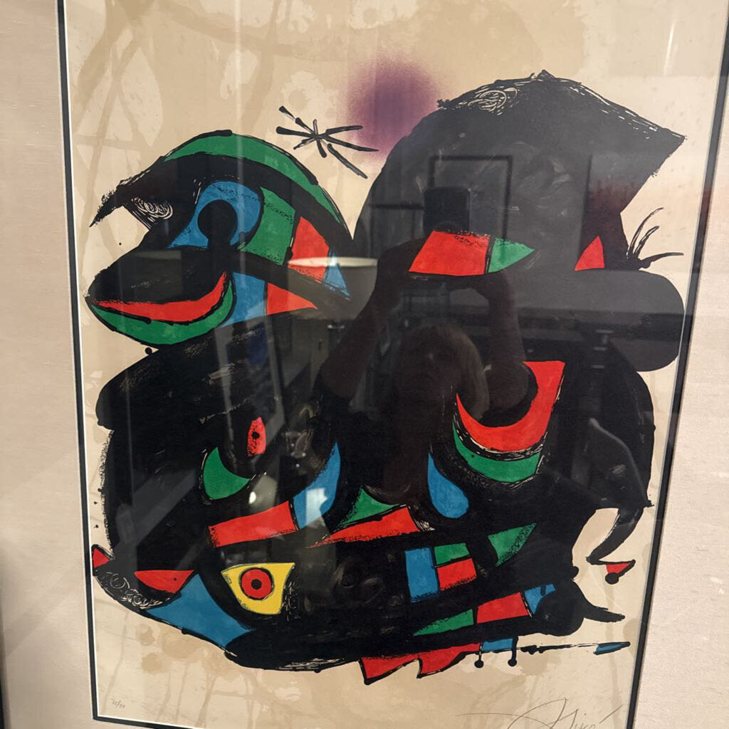 Opening Of The Fundacio Barcelona, 1975- Joan Miro- 33X41 (20X28)