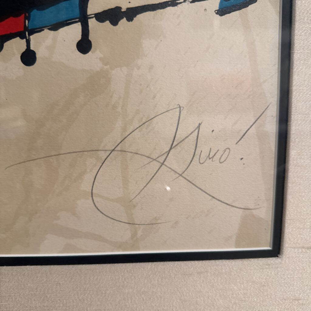 Opening Of The Fundacio Barcelona, 1975- Joan Miro- 33X41 (20X28)