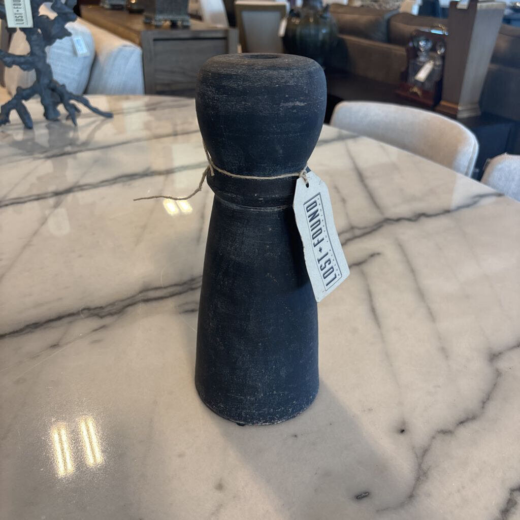 Clay Taper Candleholder-12H