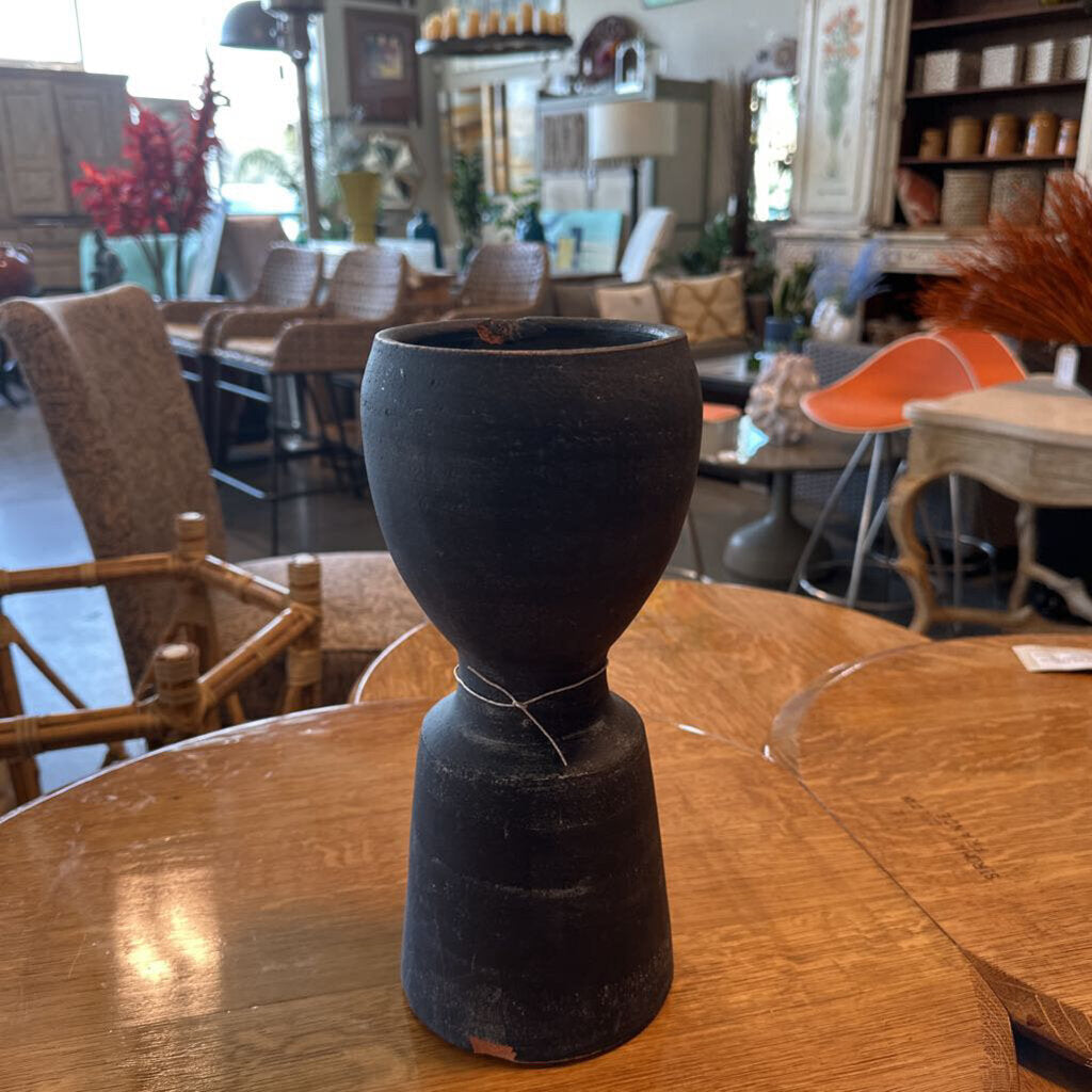 Kalalov Stonewear Vase- 5X12- AS IS