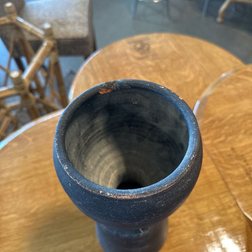 Kalalov Stonewear Vase- 5X12- AS IS