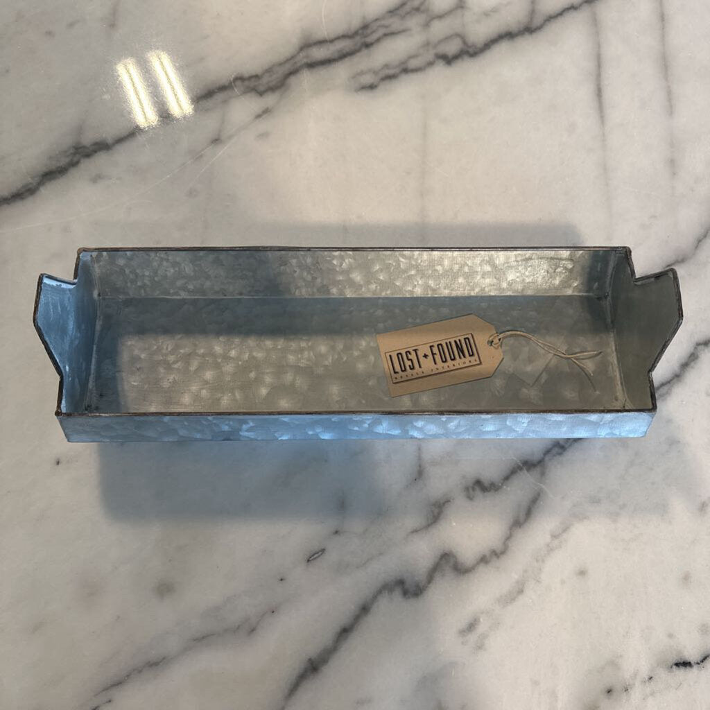 Galvanized Trough- 15X6X2.5H