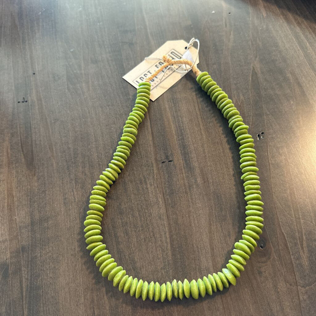 Green Ashanti Beads