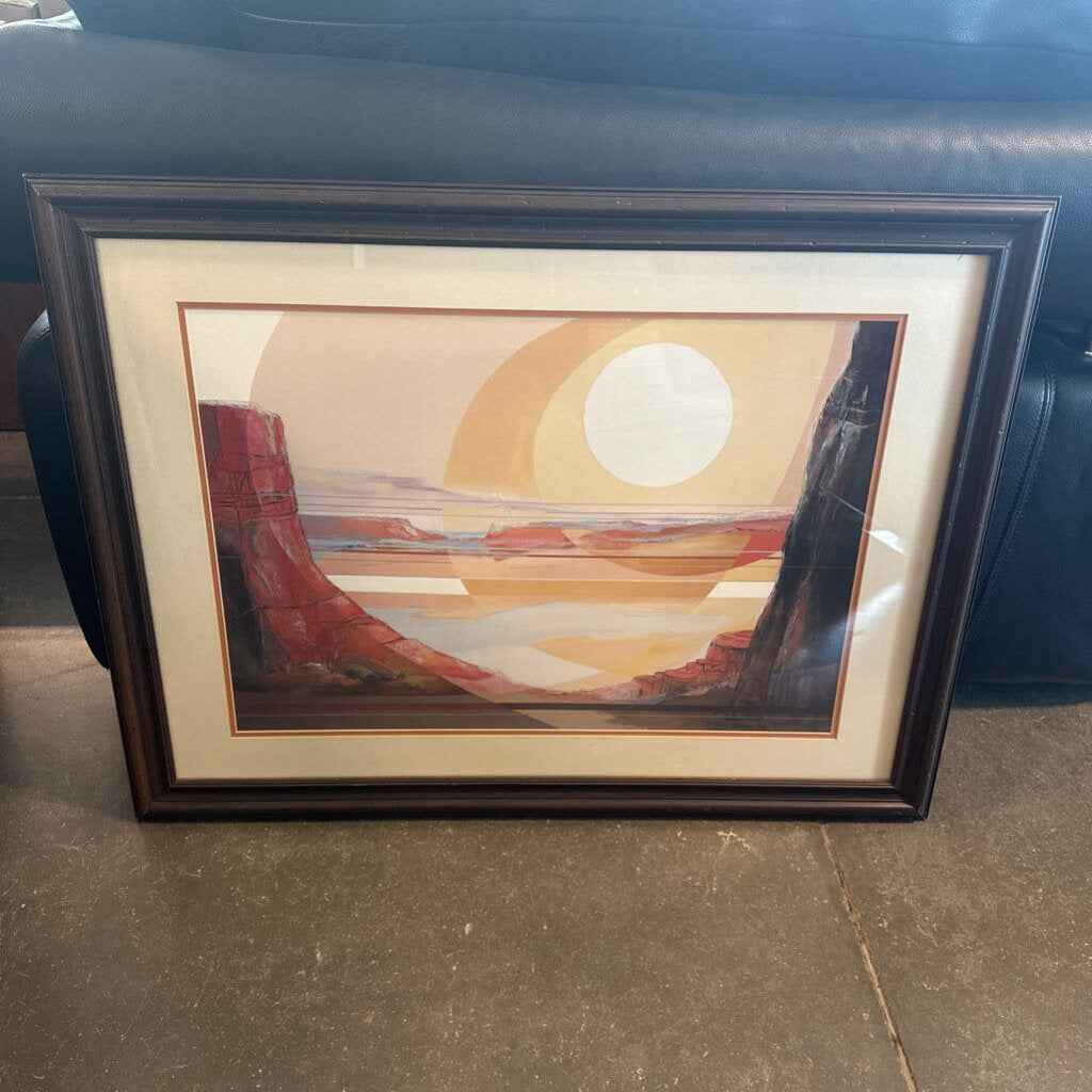 Colorado Plateau Print by Mary Ann Ginter- 35X25.5H